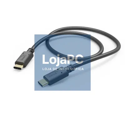 HAMA 3A USB TYPE-C TO USB TYPE-C CABLE, 1.0 M, BLACK - 201589