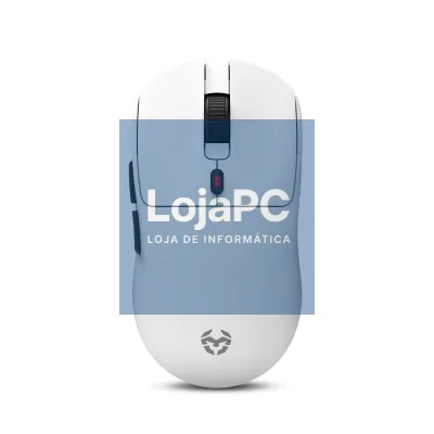 RATON OPTICO WIRELESS KROM KLEVER WHITE