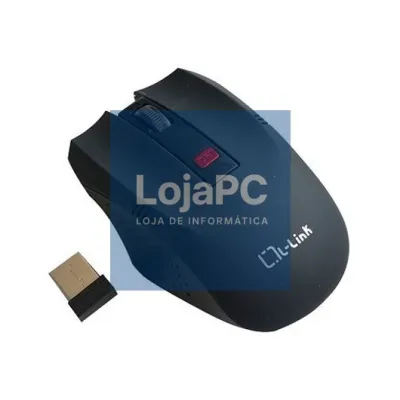 BLACK USB L-LINK OPTICAL WIRELESS MOUSE