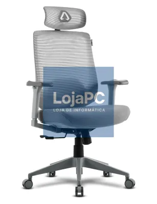 ALPHA GAMER STELLA GREY CHAIR MESH