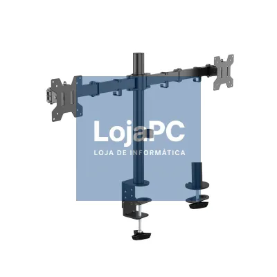 NAPOFIX DESK MOUNT 13-32 INCH HORIZONTAL 2X DISPLAYS ROTATABLE 360 - DM1200H