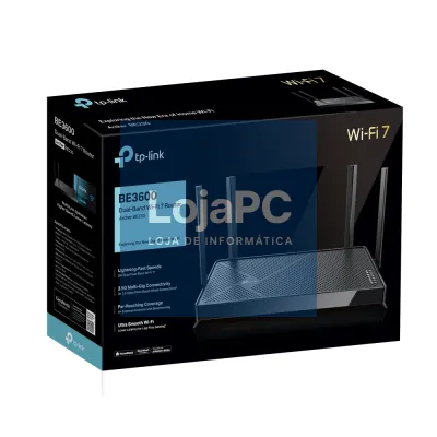 TP-LINK BE3600 DUAL-BAND WI-FI 7 ROUTER