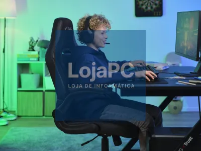 TRUST GXT703 RIYE GAMING CHAIR - BLACK