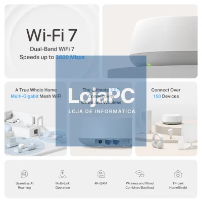 TP-LINK BE3600 WHOLE HOME MESH WI-FI 7 SYSTEM ROUTER