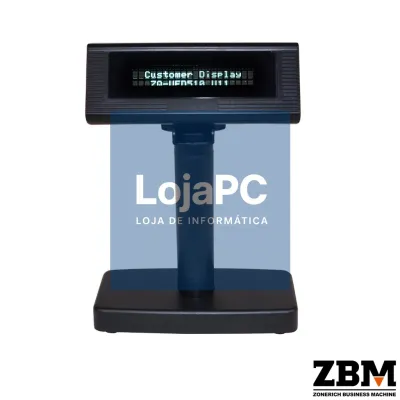 ZONERICH CUSTOMER DISPLAY 2X20 LINES, USB/SERIAL - VFD510