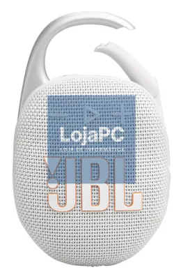 JBL CLIP 5 BT IP67 PORTABLE SPEAKER, USB-C WHITE