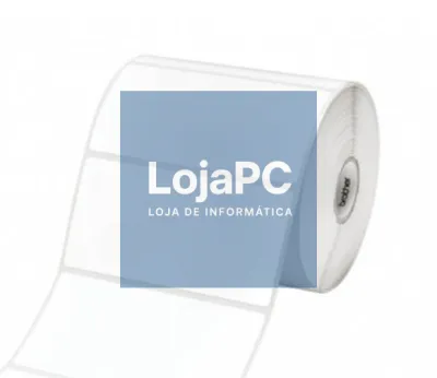 BROTHER LDP1M040060100I THERMAL LABELS 60MM X 40MM 1000/ROLL 8 ROLLS TD-4000 WHITE