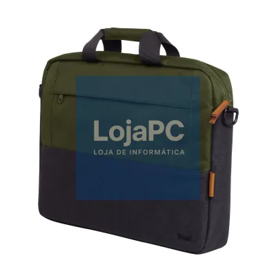 TRUST LISBOA 16INCH ECO-FRIENDLY LAPTOP BAG - GREEN