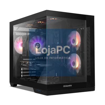 NOX HUMMER ASTRA NEO BLACK MINIMAL MID TOWER CASE