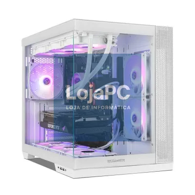 NOX HUMMER ASTRA NEO WHITE MINIMAL MID TOWER CASE
