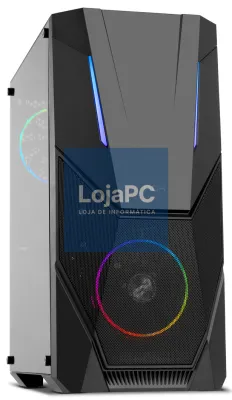 NOX INFINITY DELTA GLASS RGB BLACK ATX CASE