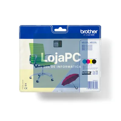BROTHER LC229XLVALBP PACK OF 4 XL INK CARTRIDGES MFC-J5320DW MFC-J5620DW MFC-J5720DW