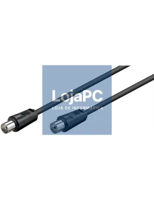 Cabo de antena Preto 1.5 mts Preto