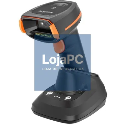 APPROX Barcode Scanner 2D LS24WSBS Wireless Black + Charging Stand