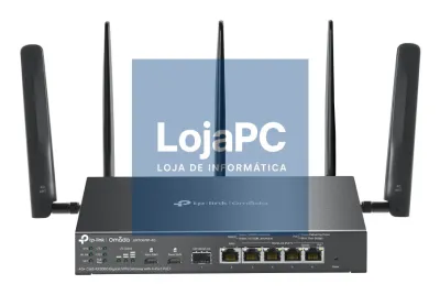 TP-LINK Omada 4G+ Cat6 AX3000 Gigabit VPN Gateway with 4-Port PoE+