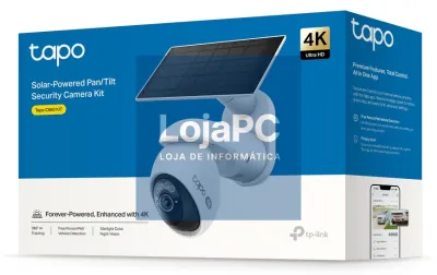 TP-LINK Solar-Powered Pan/Tilt Security Camera Kit 4K 8MP