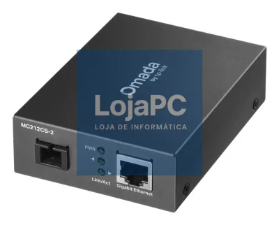 TP-LINK Omada 10/100/1000 Mbps RJ45 to 1000 Mbps Single-mode SC WDM Bi-Directional Fiber Converter