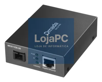 TP-LINK Omada 10/100/1000 Mbps RJ45 to 1000 Mbps Single-mode SC WDM Bi-Directional Fiber Converter