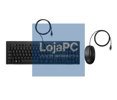 HP 225 Wired Mouse and KB G2 Portugal - Portuguese localization