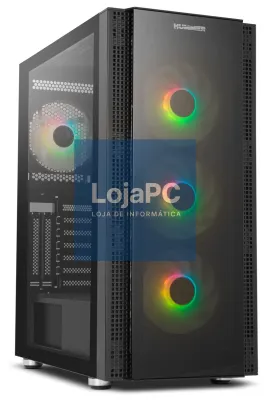 NOX Hummer HORUS ARGB Lighting Tempered Glass Chassis