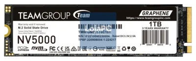 TEAM GROUP M.2 PCIe 4.0 NVMe 1TB NV5000