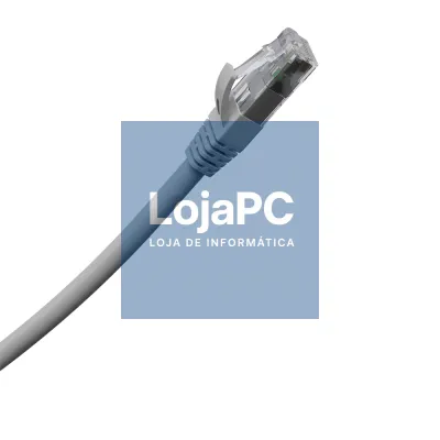 Chicote UTP RJ45 Cat5e 3.00m Cinza