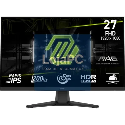 MSI MAG 272F 27inch 1920x1080 FHD 1xDisplayPort 1.2a 1xHDMI 2.0
