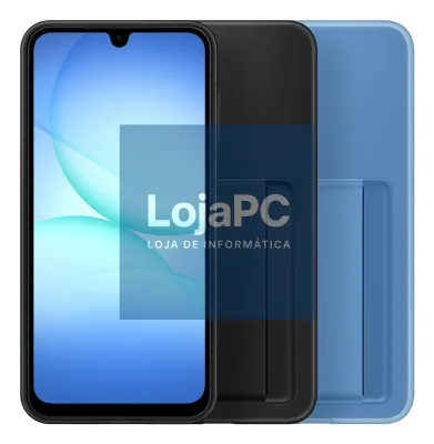 SAMSUNG Cover w/ Card Holder A17 Blue