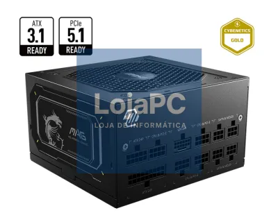 MSI MAG A750GL PCIE5 II 750W Plus Gold ATX3.1 PFC Activ Power Supply