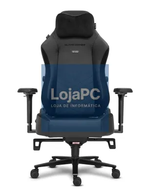 ALPHA GAMER ALEGRA EVO MIDNIGHT BLACK PU