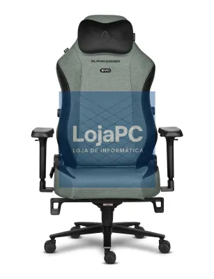 ALPHA GAMER ALEGRA EVO SAGE GREEN FABRIC