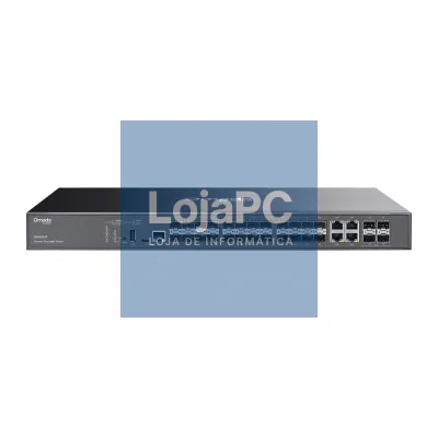TP-LINK Omada Campus 24-Port SFP Stackable Lite L3 Managed Switch with 4× 10G Slots