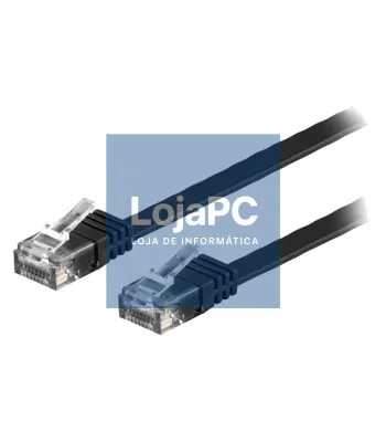 Cabo Rede UTP Cat6 10m Preto