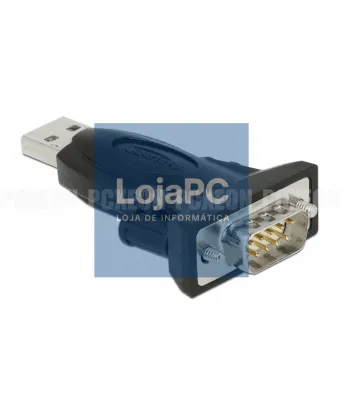 Adaptador Delock USB /RS232/DB9   0.50cm Preto