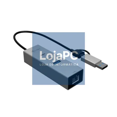 I-TEC USB-C/USB-A Metal HUB 3 2x USB-C Gen1 1x USB-A Gen1 1x 2.5GLAN