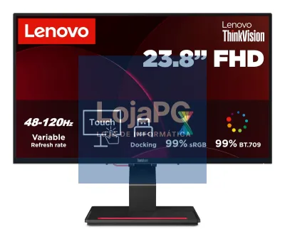LENOVO ThinkVision T24D-4t 23.8INCH WLED Touch Monitor