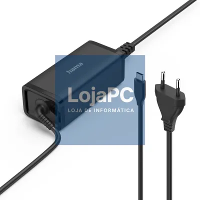 HAMA Universal USB-C Notebook Power Supply Unit GaN Pwr Del. PD 5-20V/100W