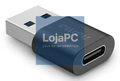 HAMA USB Adapter USB-A Plug - USB-C Socket USB 3.2 Gen2 10 Gbit/s