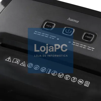 HAMA Document Shredder Shredder with Security Level P5 T5 E4 Prime M100