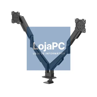 HAMA Monitor Mount 2 Monitors Gas Spring Fully Mobile 17 - 35 black