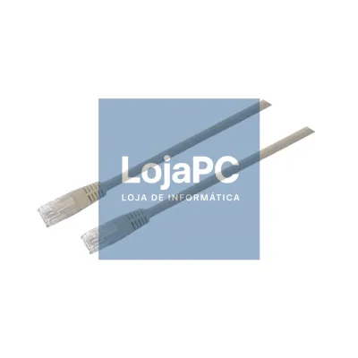Chicote UTP RJ45 Cat6  1.00m Cinza
