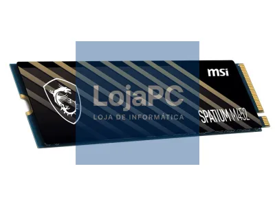 MSI SSD M.2 PCIe 4.0 NVMe 500GB 3600R/3100W SPATIUM M452