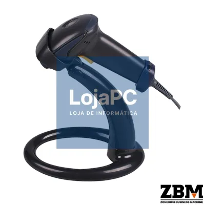 Leitor Codigo Barras Ddigital ZQ-LS6025 C/Suporte