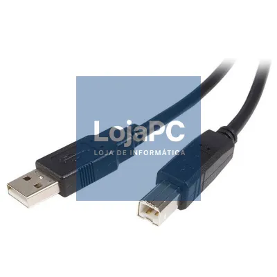 Cable USB 2.0  A M/ USB 2.0 Mini-B M 0.5 m Preto