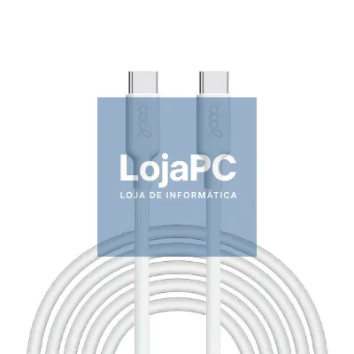 USB Cable COOL Universal TYPE-C to TYPE-C (3 meters) White 3 Amp