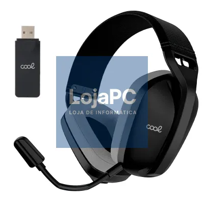 Wireless Stereo PC / PS4 / PS5 Gaming Headphones COOL Newton 3 in 1 Black