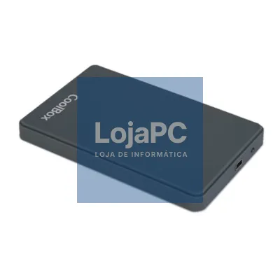 CoolBox Caixa HDD 2.5" SCG2543 CINZENTO USB3.0 CINZENTO