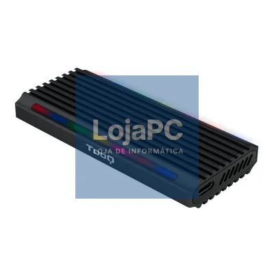 Tooq Caixa externa SSD M.2 NGFF/NVMe USB-C Preto