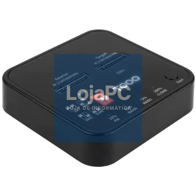 Tooq DockStation 2xSSD M.2NVMe PCIe USB-C3.2 Clone