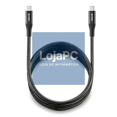 NGS Cabo carga rapida USB C a USB C de 2 m